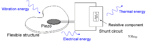 Piezo shunt